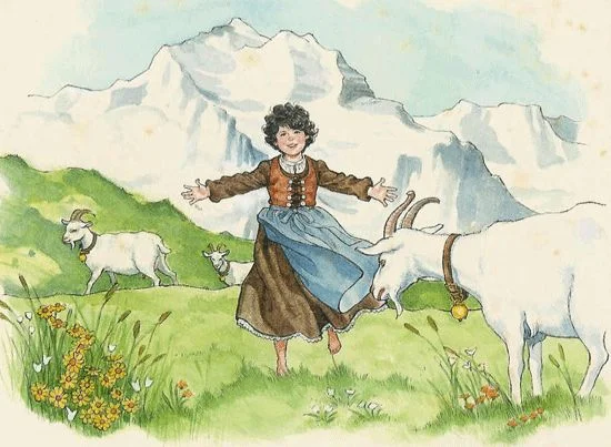 Heidi, looking for her goat milk snack.