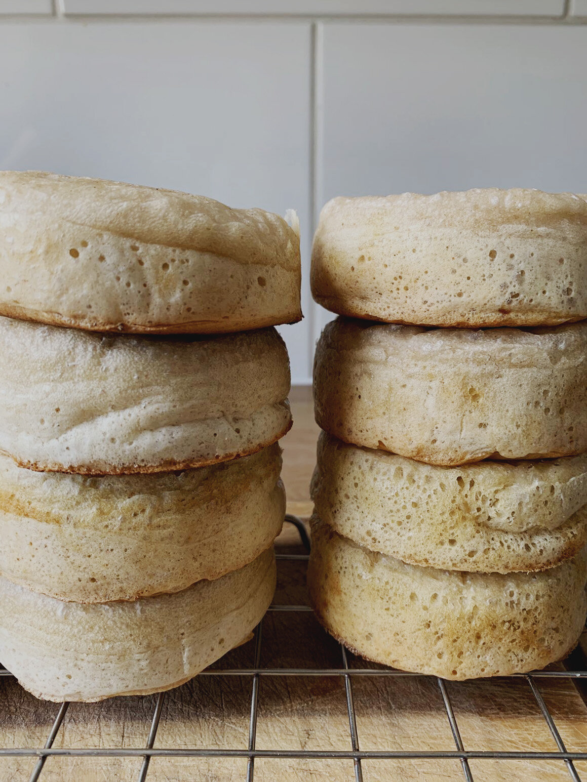 Recipe Sourdough Crumpets — Benk + Bo