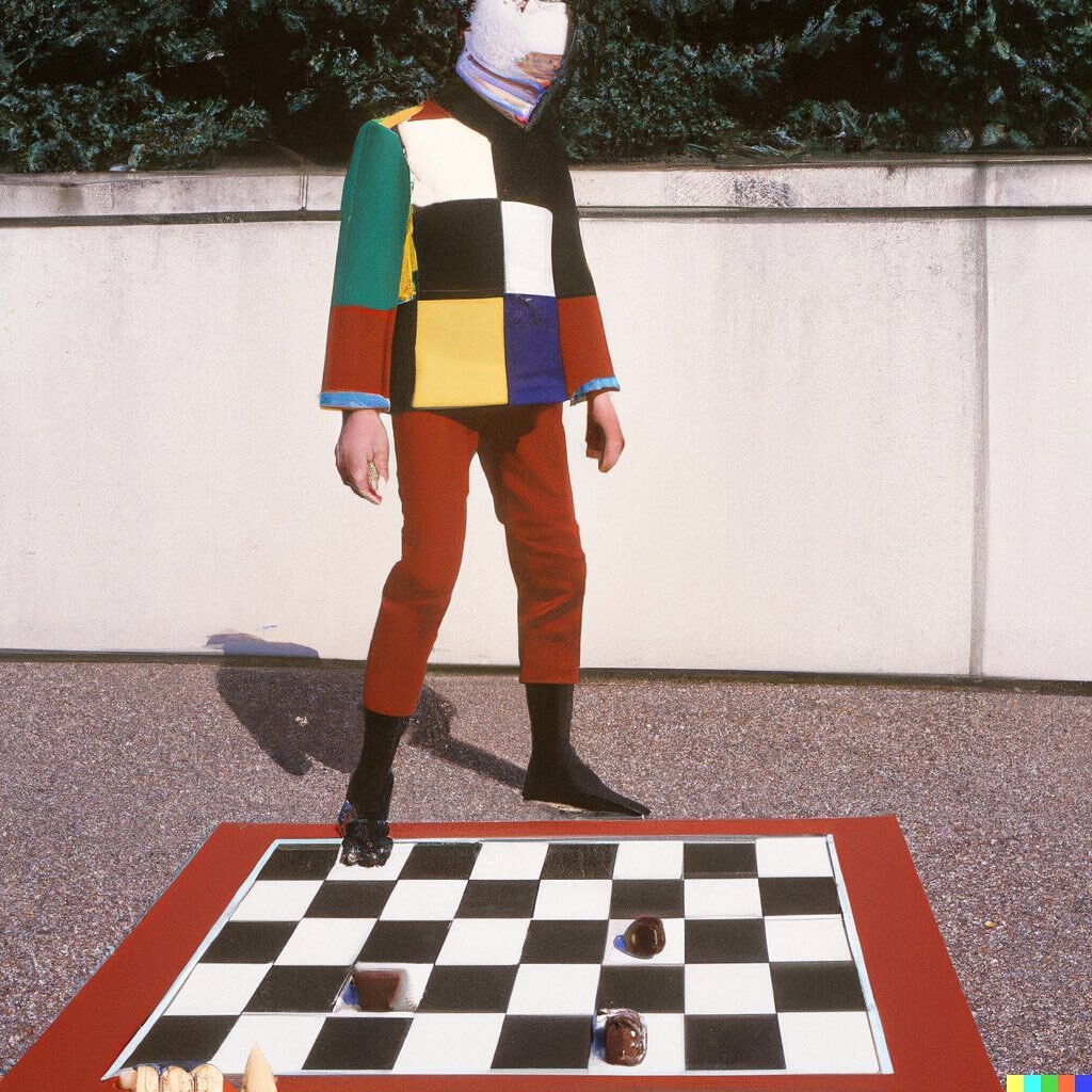 Inspired by the world of AI I&rsquo;ve made this guy to tell you that the first chess night of 2023 is kicking off on Thursday next week. 
6.30pm to 9pm - &pound;5 includes a drink upon arrival. Sign up on benkandbo.com now. In collaboration with @cu