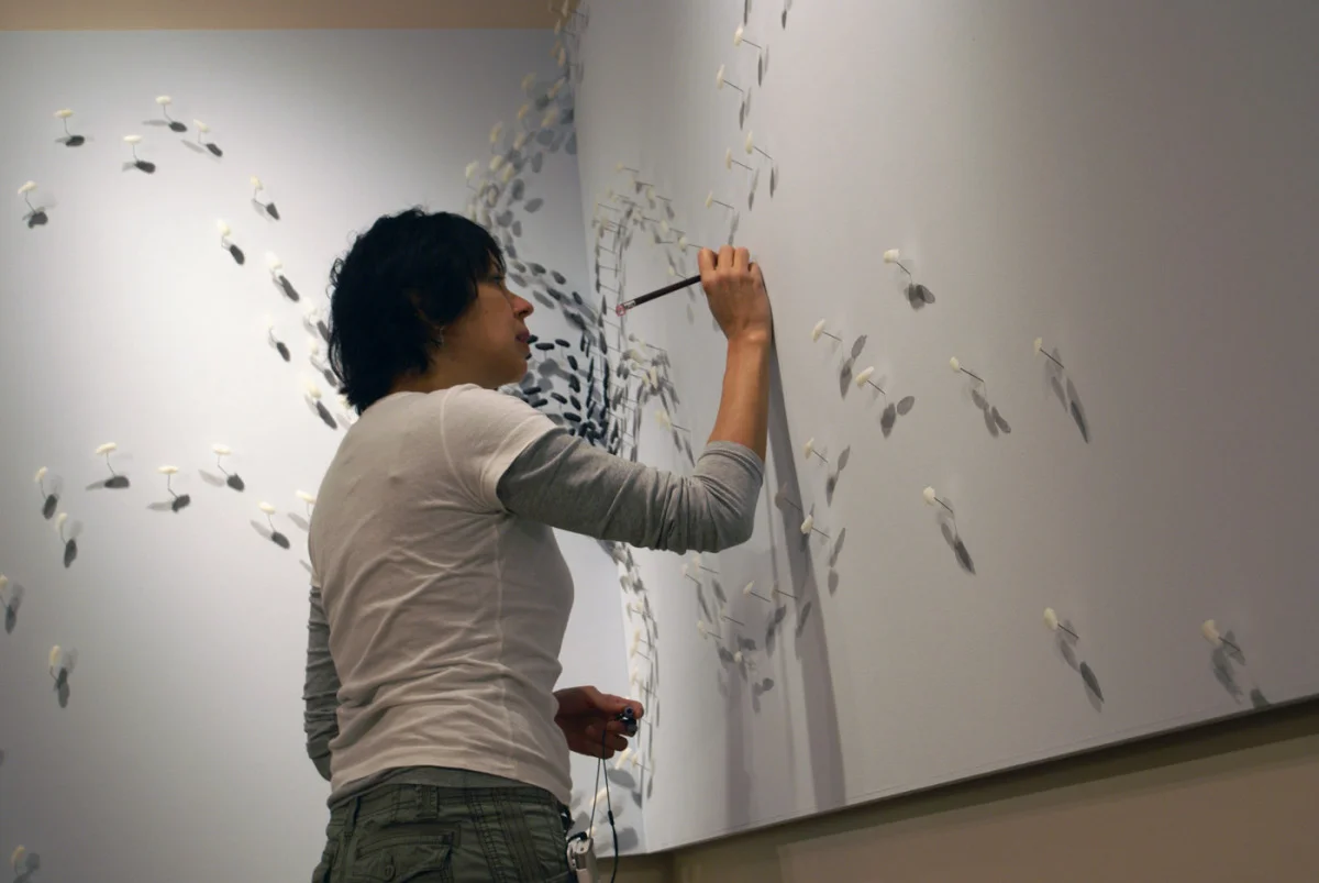Terminus - Installing piece at LUMA