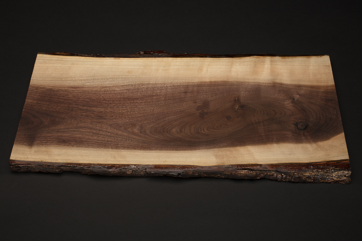 Natural Wood Platter Approx 9" x 21"