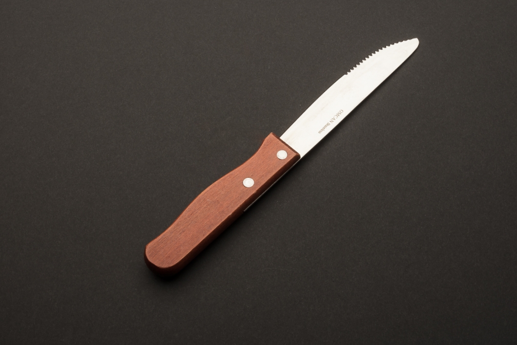 Wood Handled Steak Knife