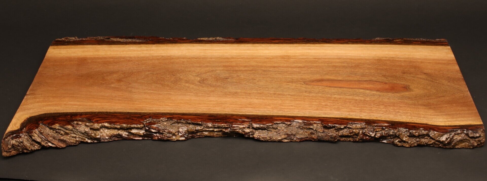 Extra Large Live Edge Wood Platter - 30"
