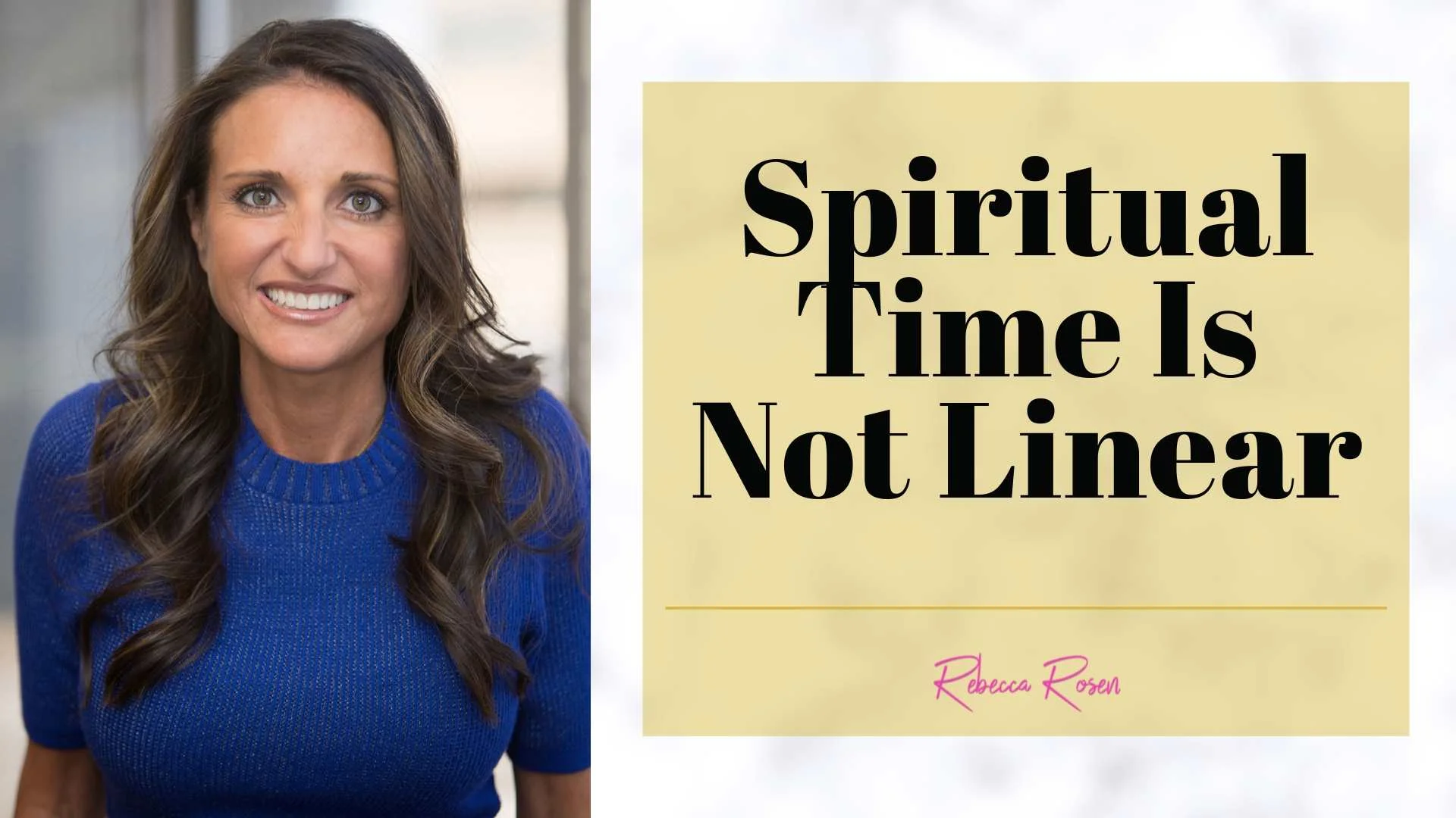 Spiritual Time Is Not Linear