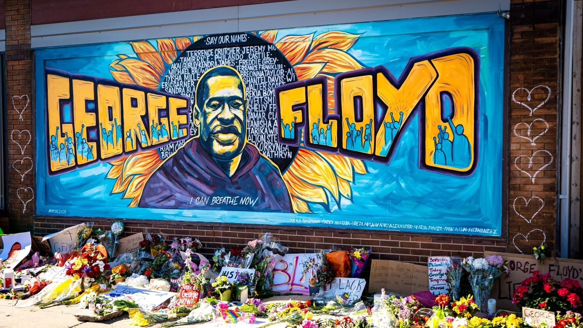 The planet is going from fear to love