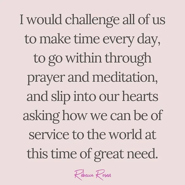 When we need direction on how to move forward and be of service each day, we can start by taking the time to find silence and pause, going within, and slipping into our hearts.  When we open up to receive those answers, we will be divinely guided tow