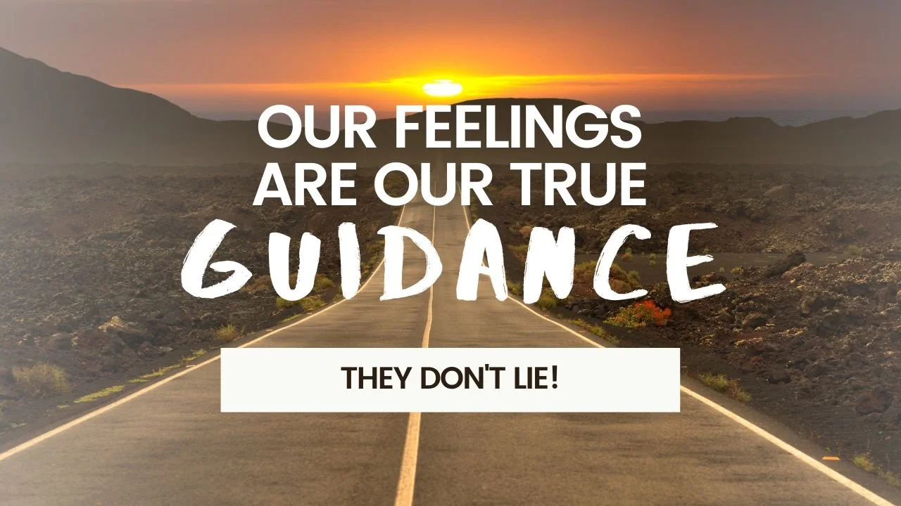Our feelings are our true guidance... They don't lie!