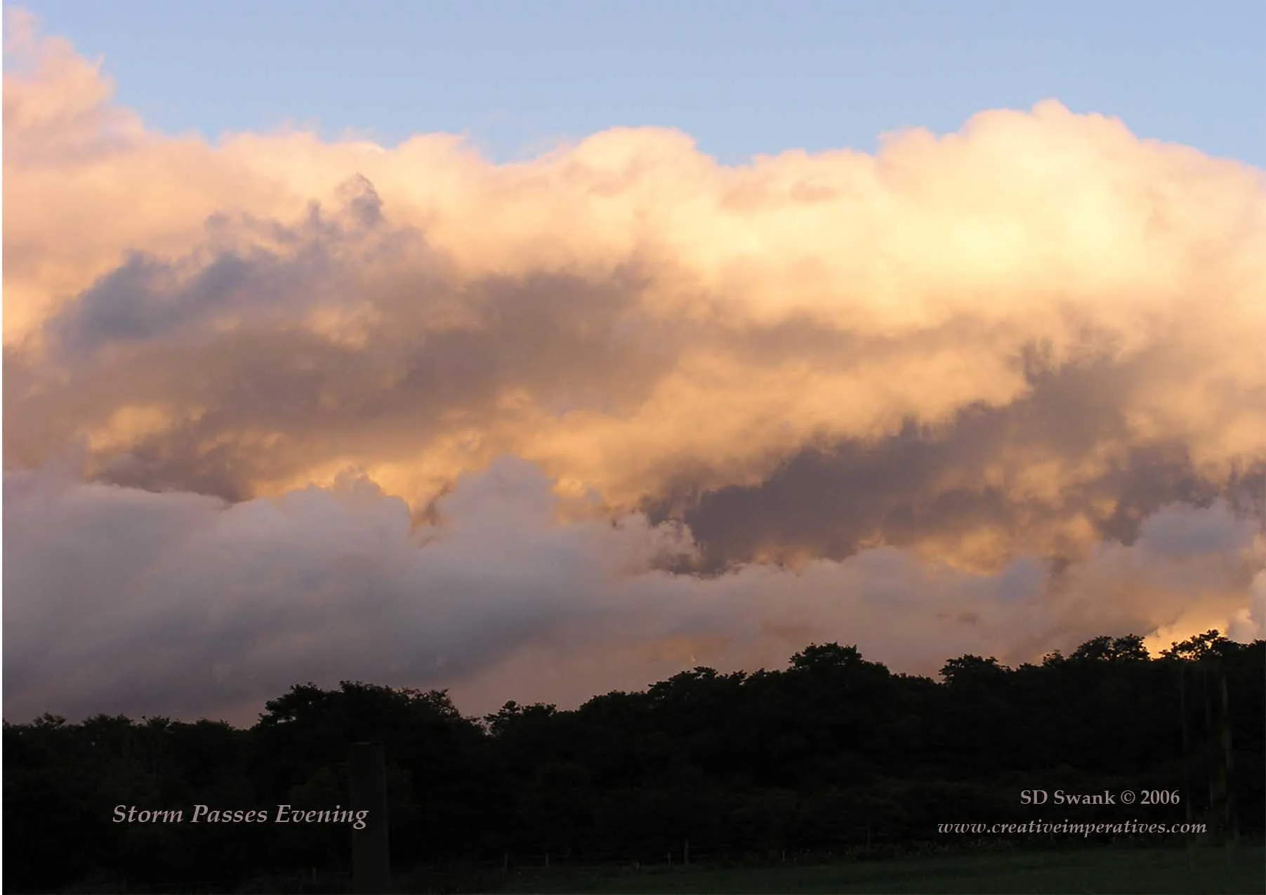 Storm Passes Evening 
