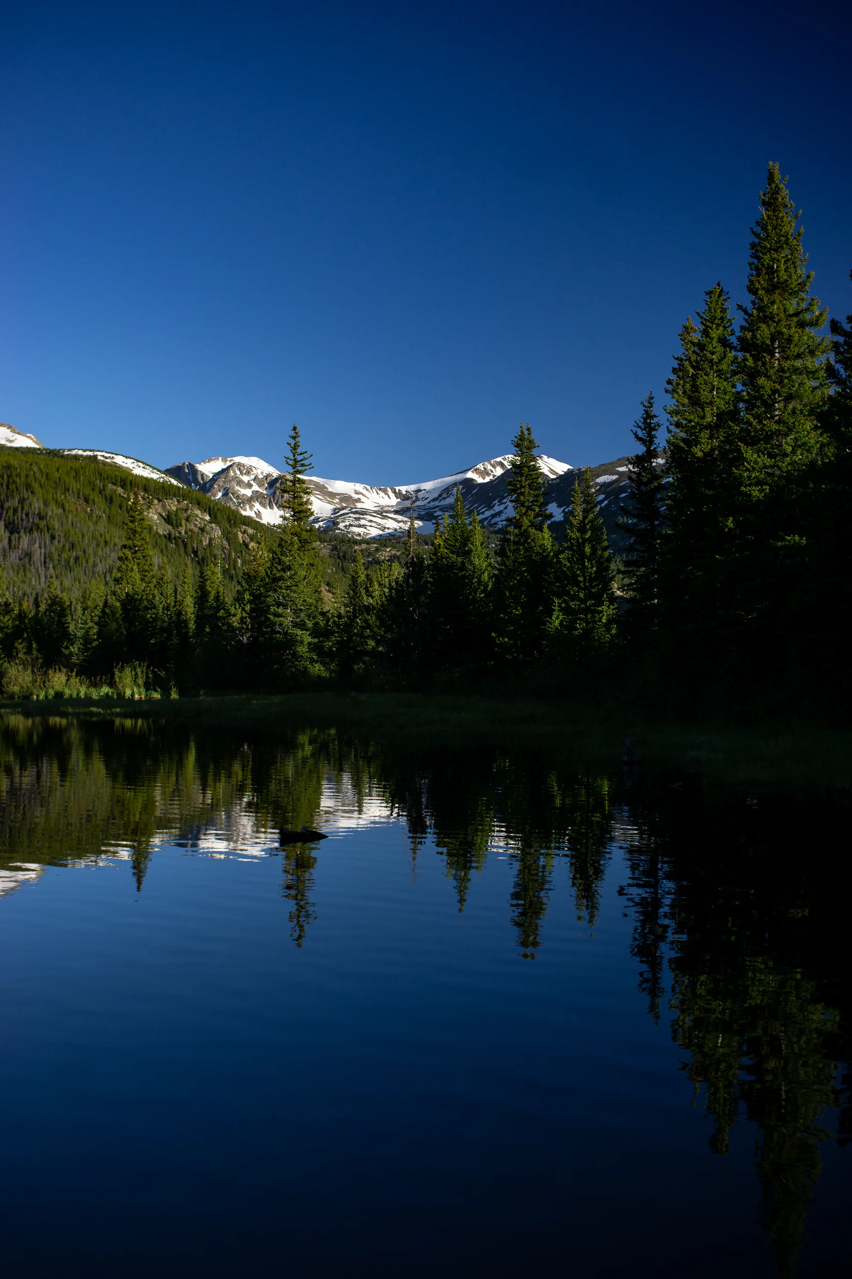 Lost Lake in the morning