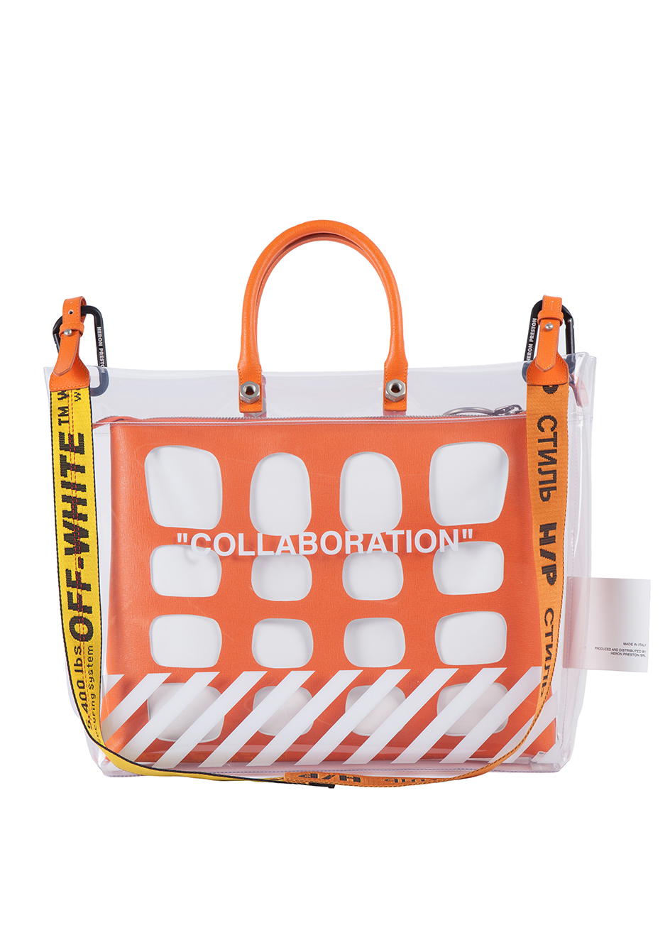 【ッチバッグ】 OFF-WHITE - HERON PRESTON × off-white トートバッグの通販 by WC｜オフホワイトなら ...