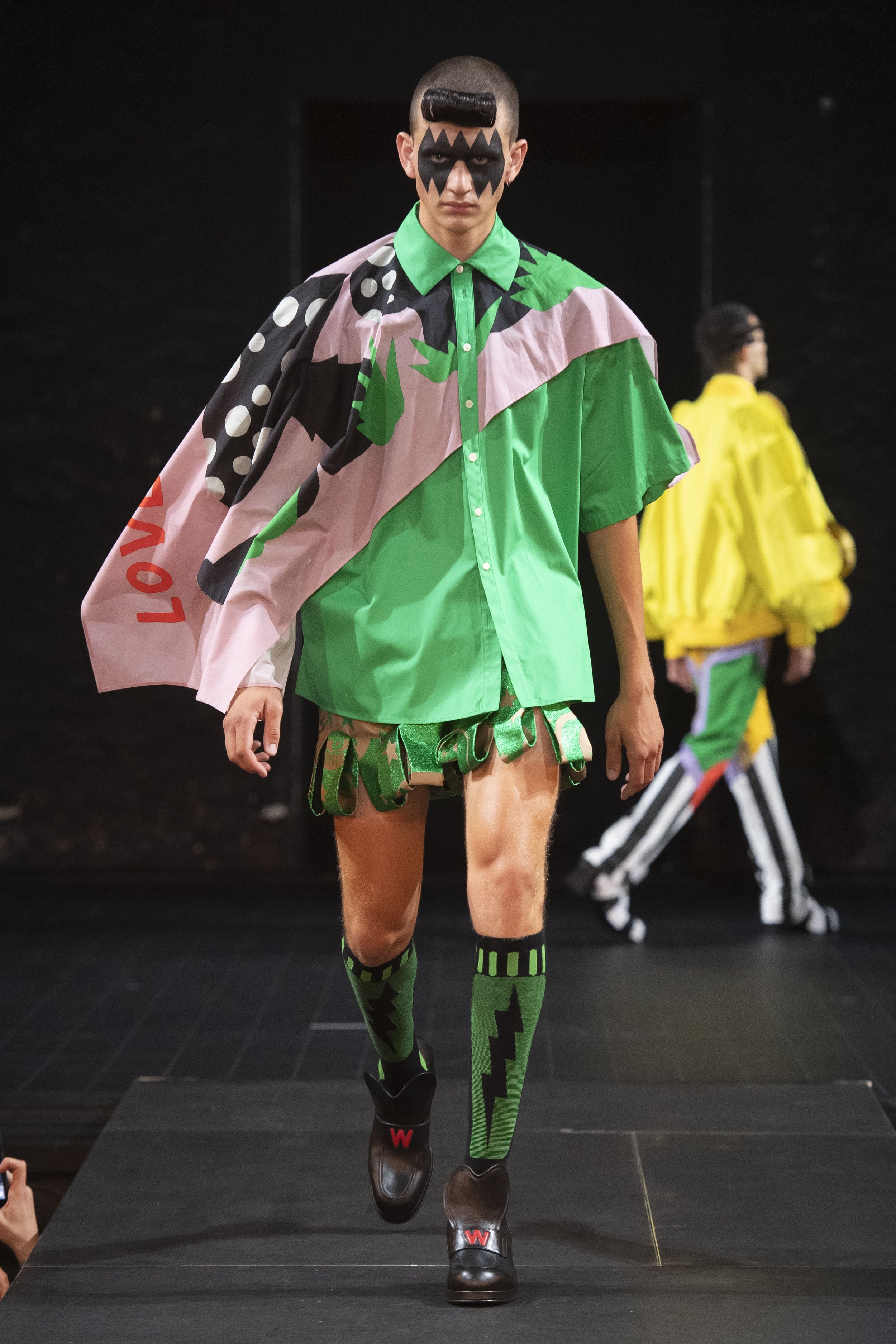 Walter Van Beirendonck SS23 Looks Like a 'Jojo' Anime Reference