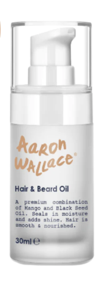 For Beard Oil: Aaron Wallace Hair &amp; Beard Oil