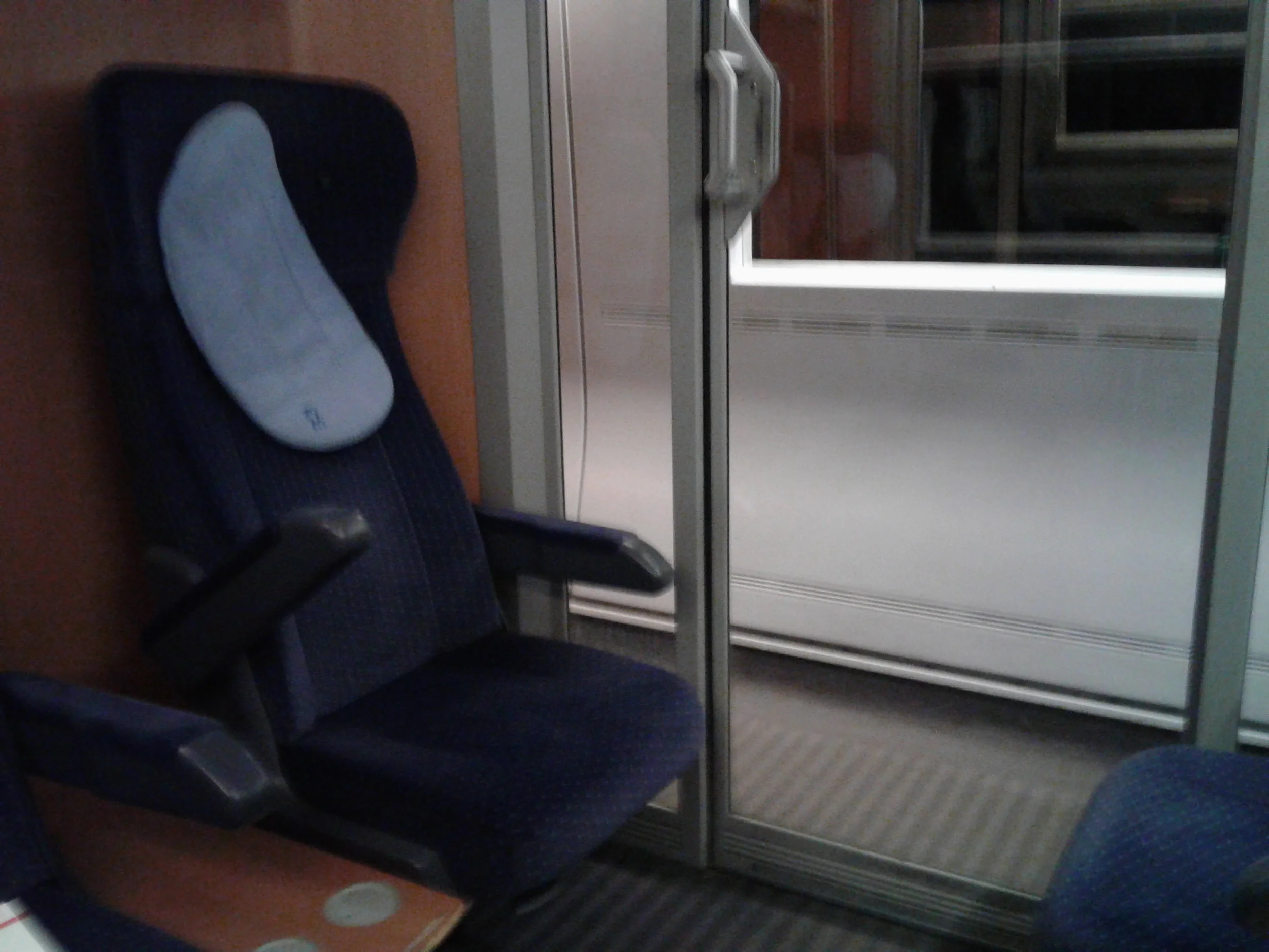 At least part off the day involved having a compartment to myself.