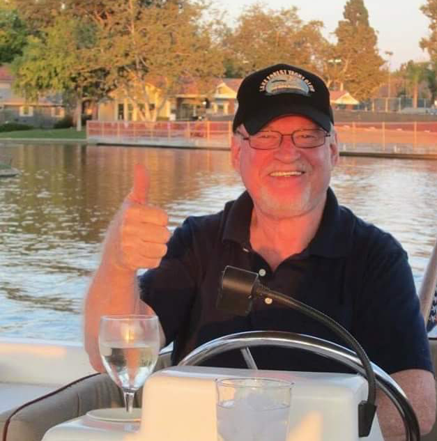Mike at the helm of his life