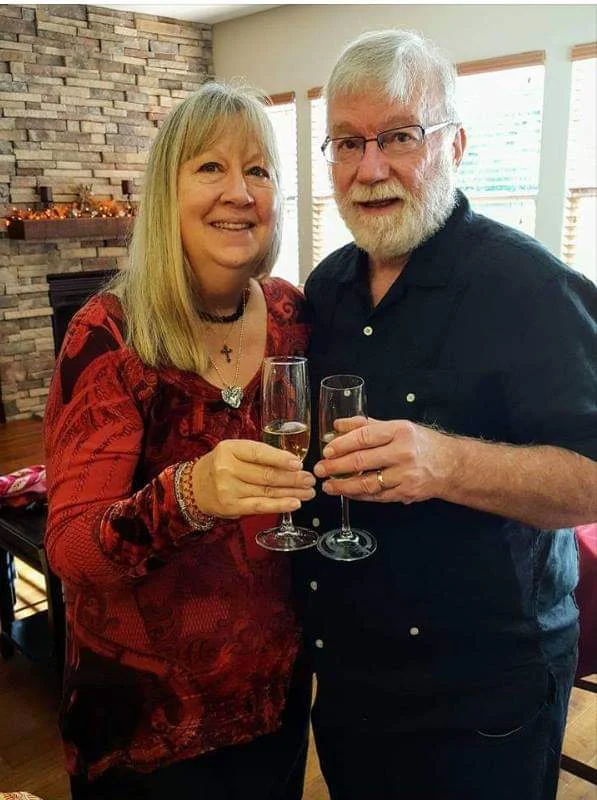 Carolyn and my last Thanksgiving together 