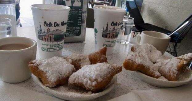 Cafe Du Mond, A visit to New Orleans is not measured in days spent, but pounds gained