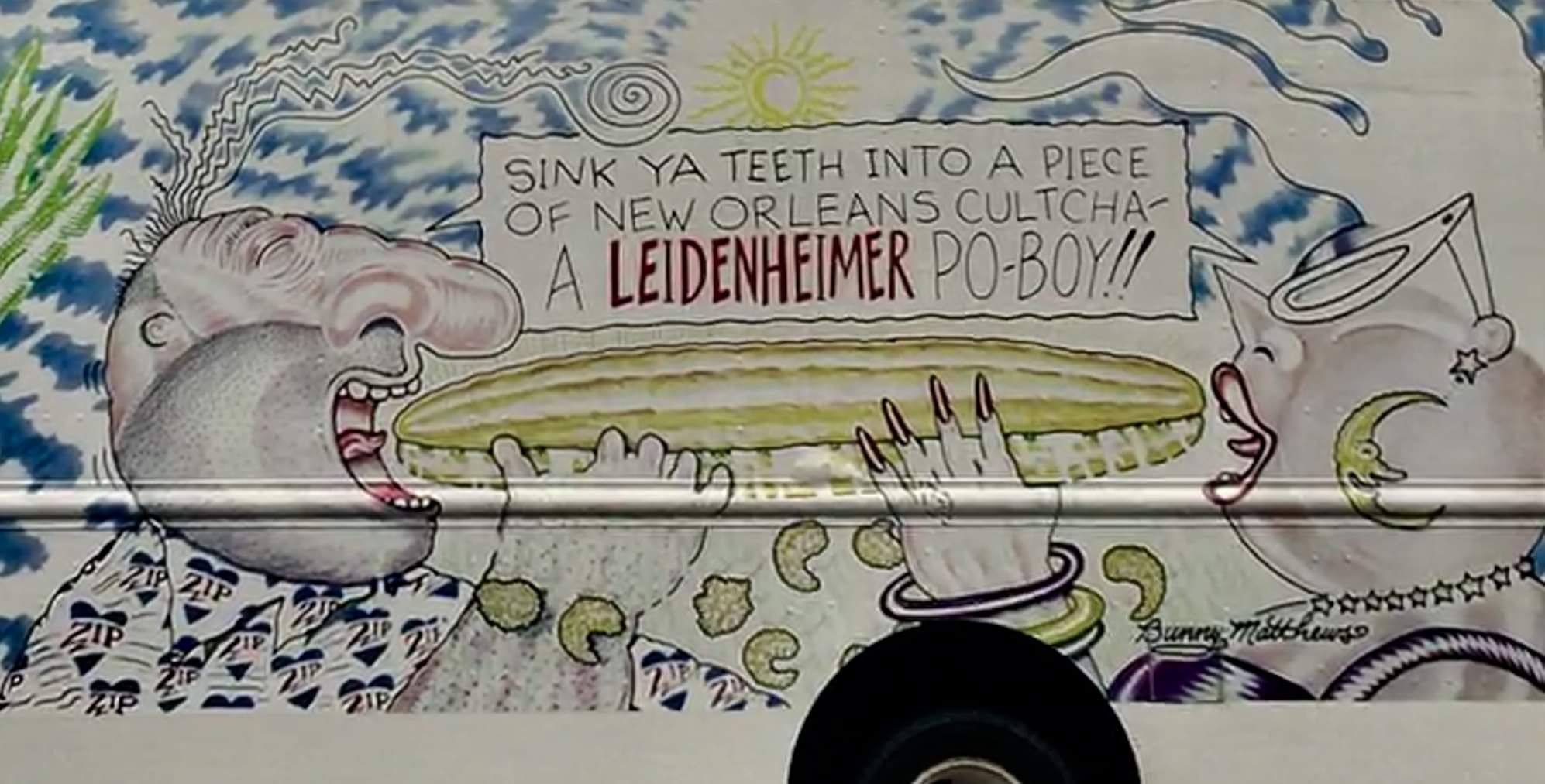 A Leidenheimer bread truck delivering manna from Heaven