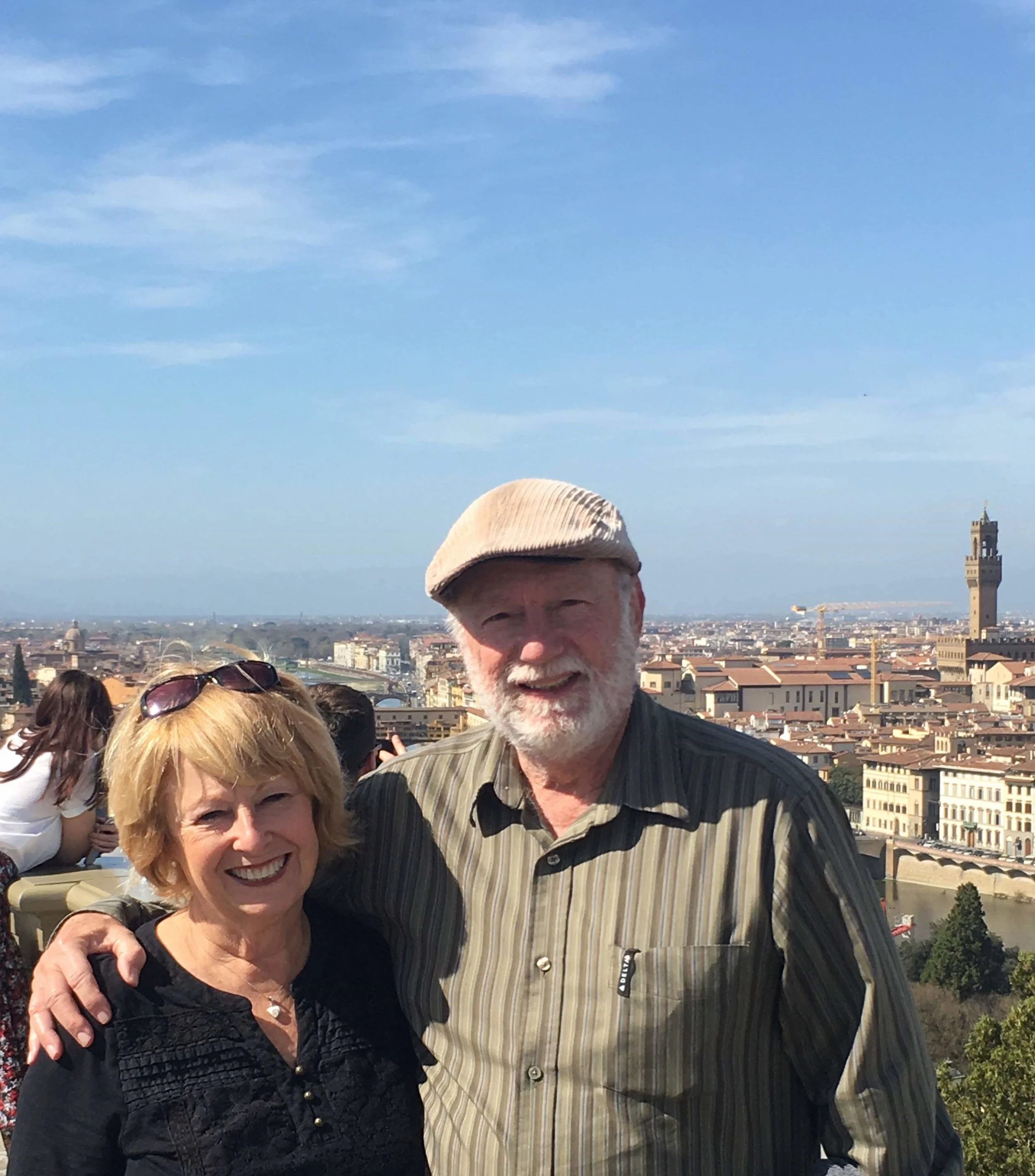 This one managed to perfectly block out the famous Florence cathedral dome