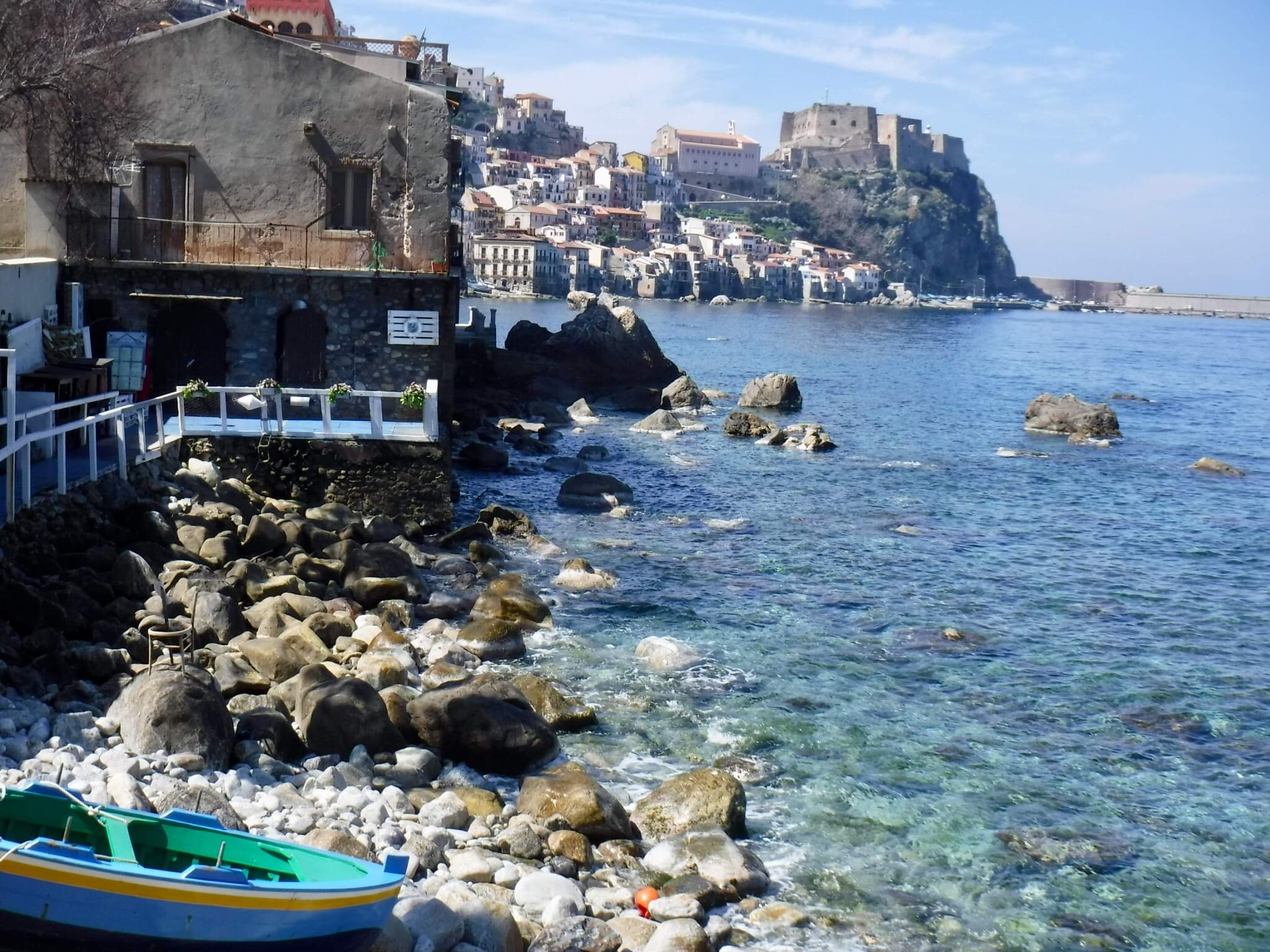 The marina in Scilla I would not have known existed on my own initiative 