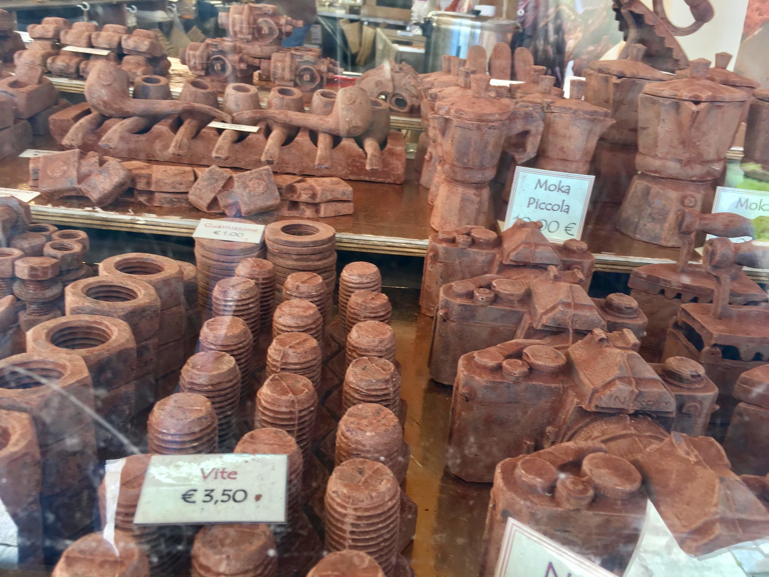 If hardware were indeed made of chocolate, I'm sure I would have grown up more handy