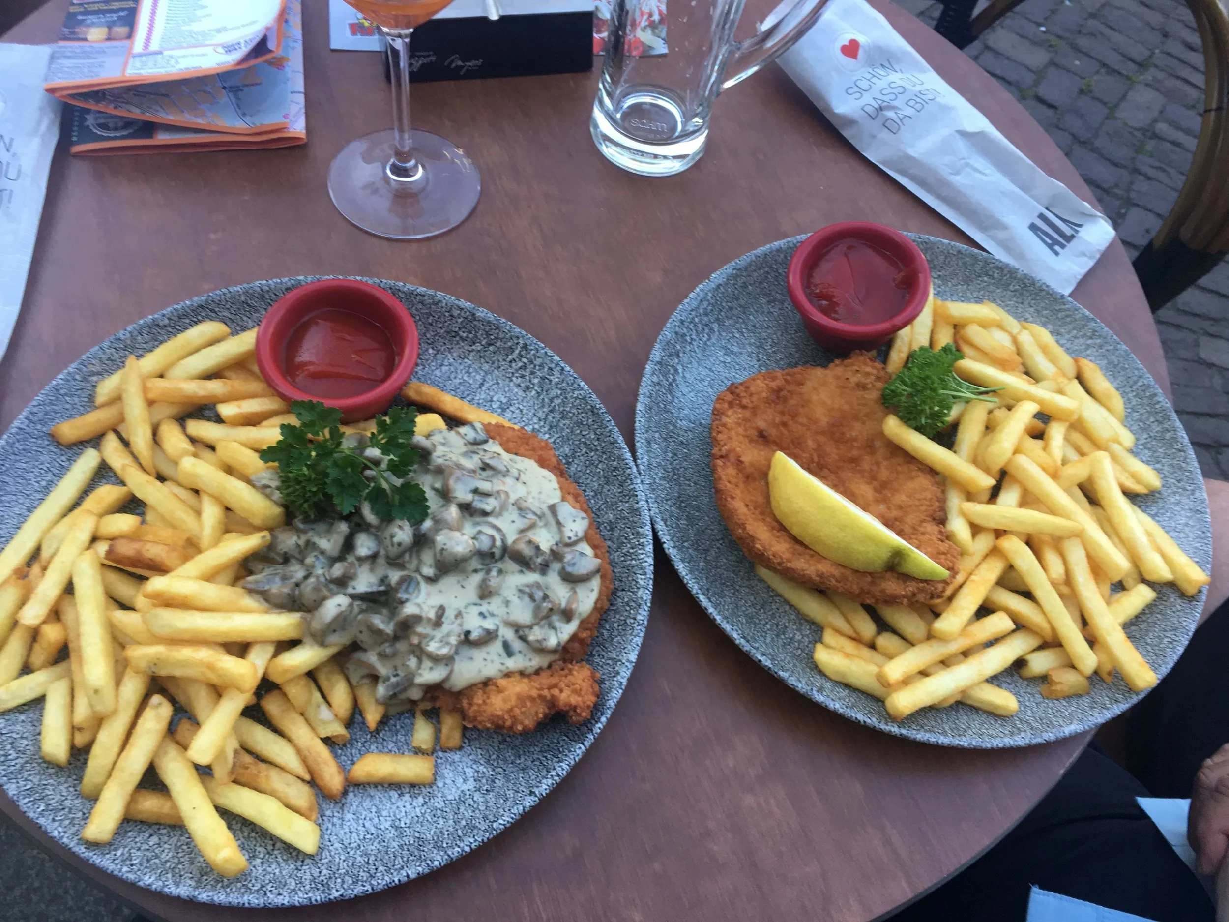 In the running for Best Schnitzel, Europe