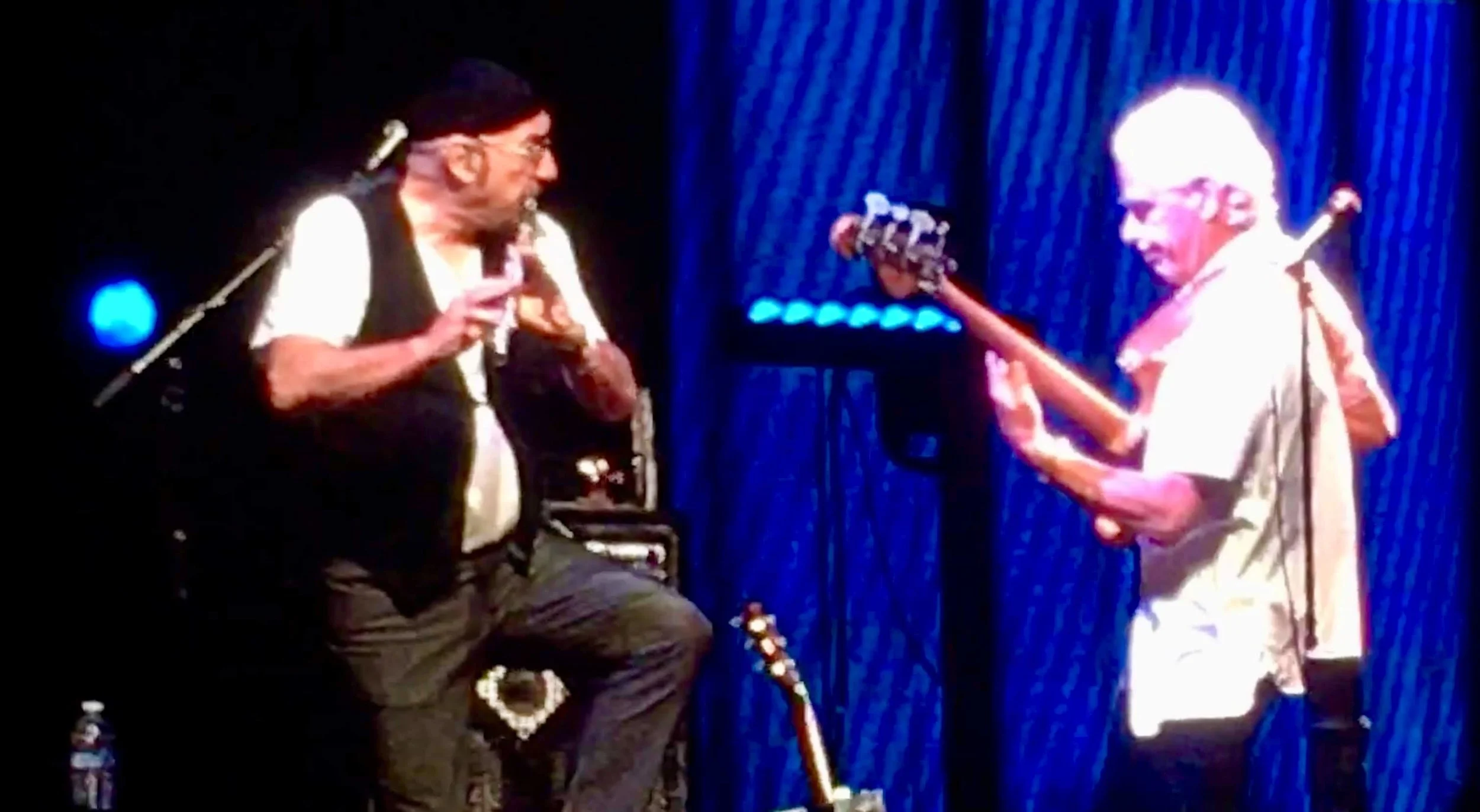 Only Ian Anderson amongst us could still make his signature move without pulling something