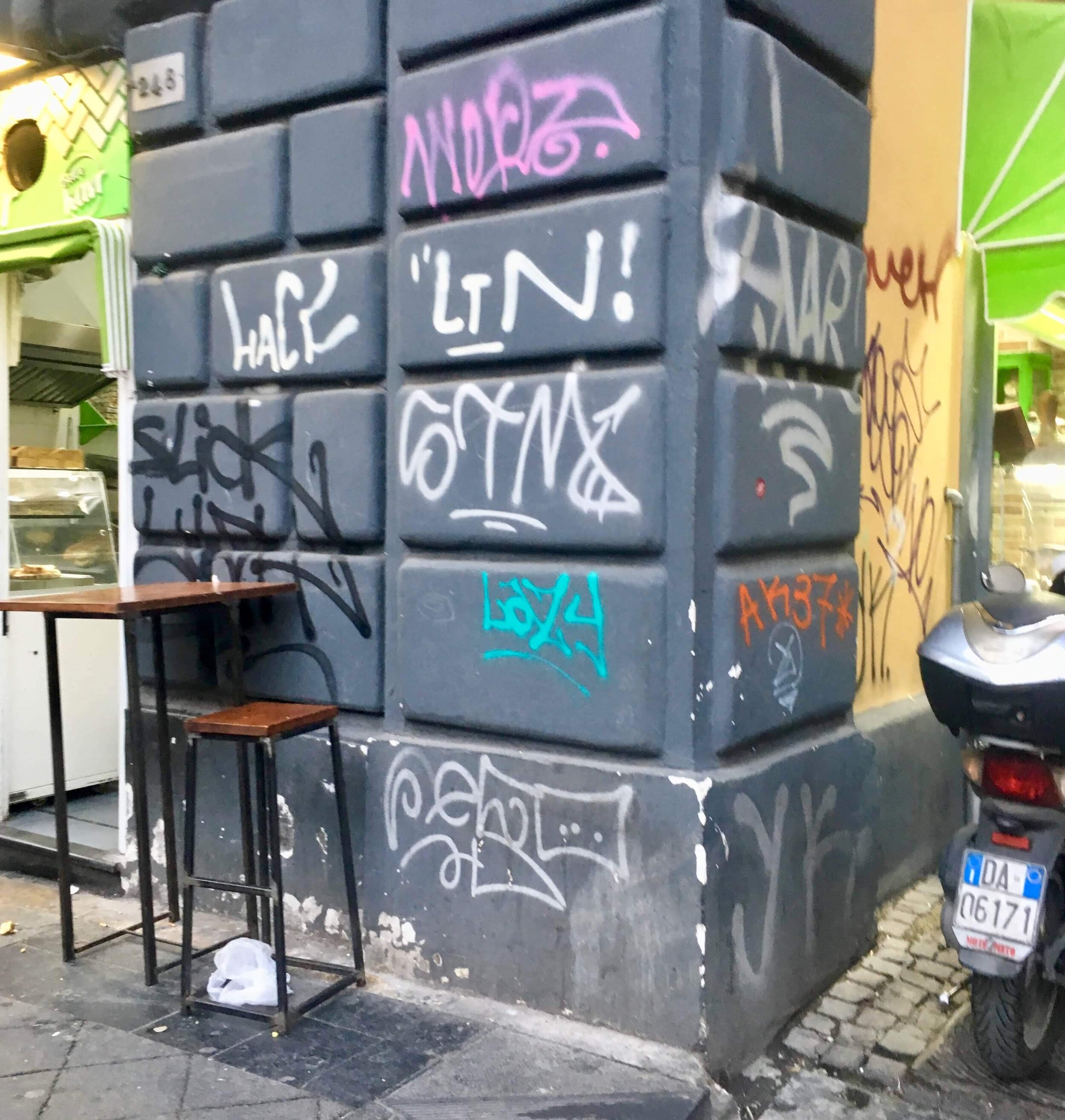 Naples seemed ground zero for the post apocalypse