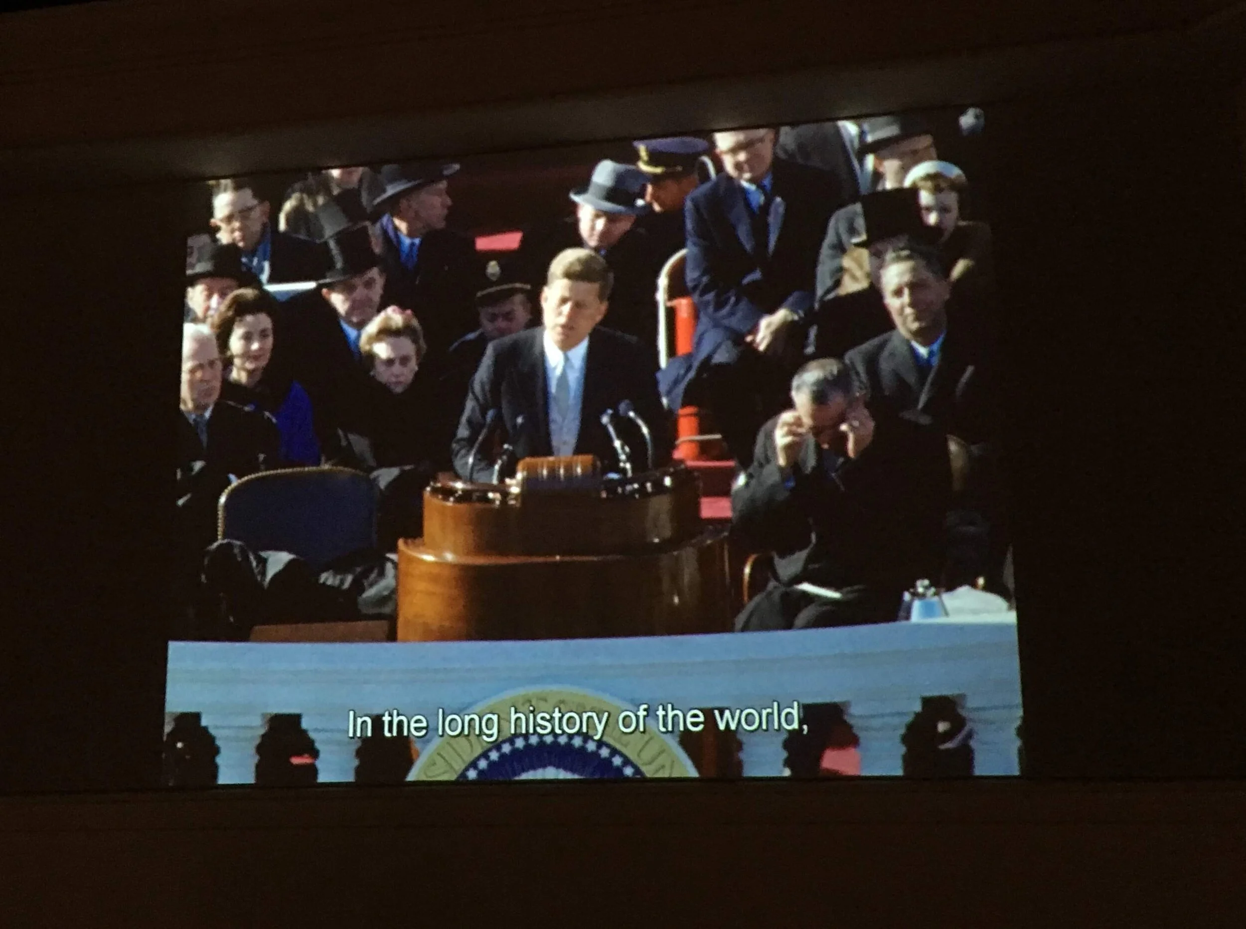 Kennedy inaugural address. I memorized it for high school forensics