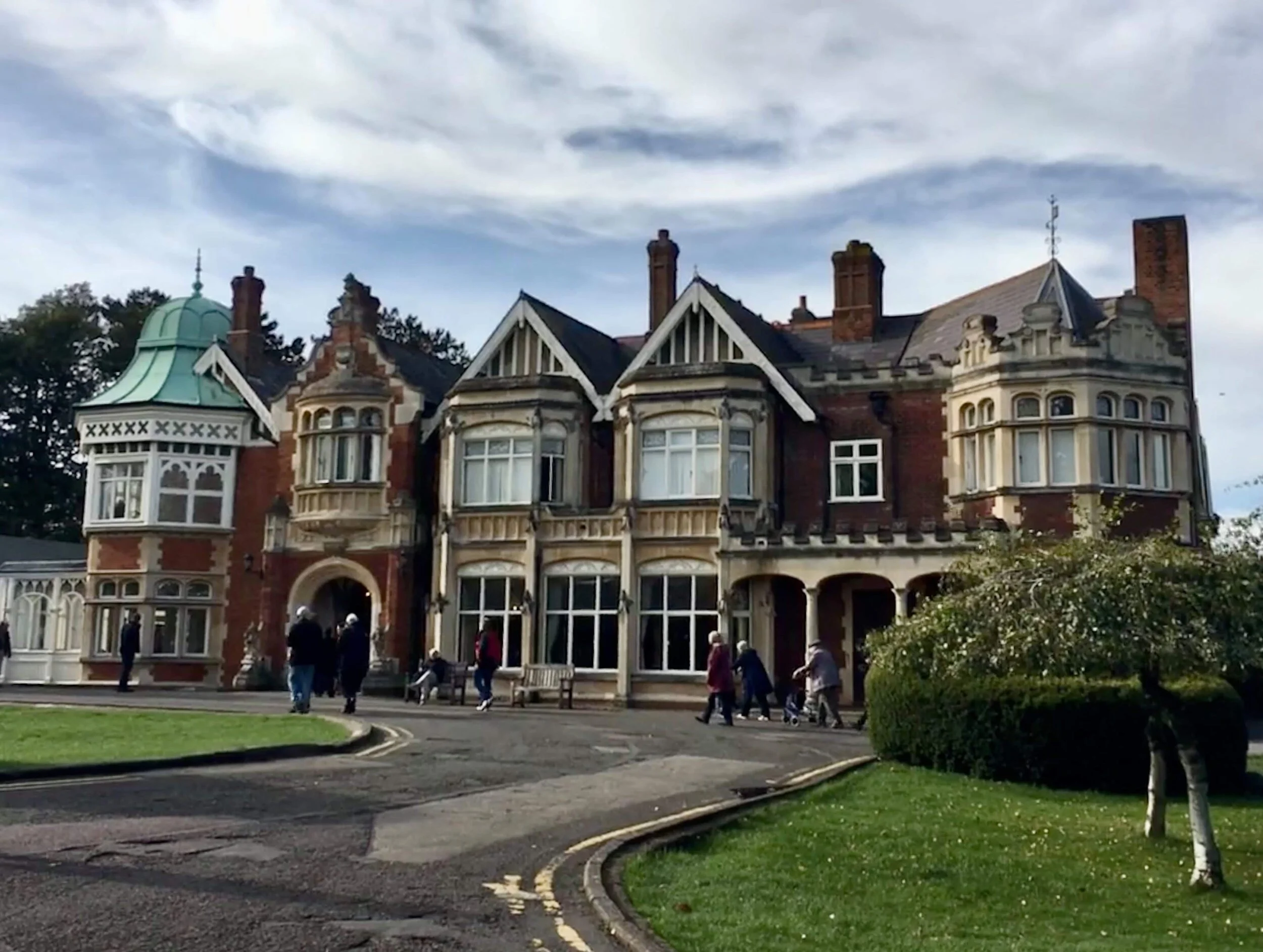 That Bletchley Park was a manor estate was deceptive in itself