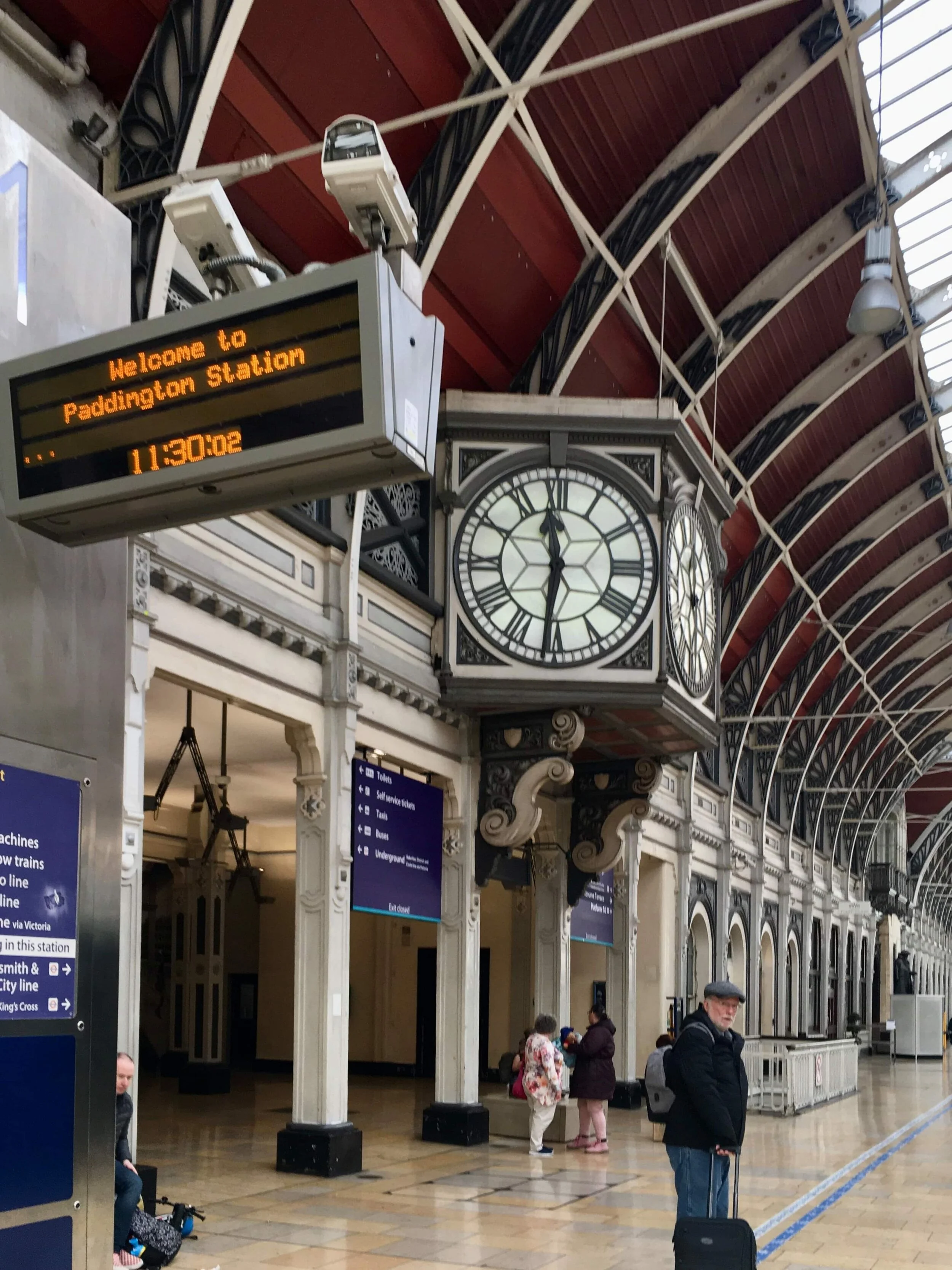 Paddington Station was full of promise that morning