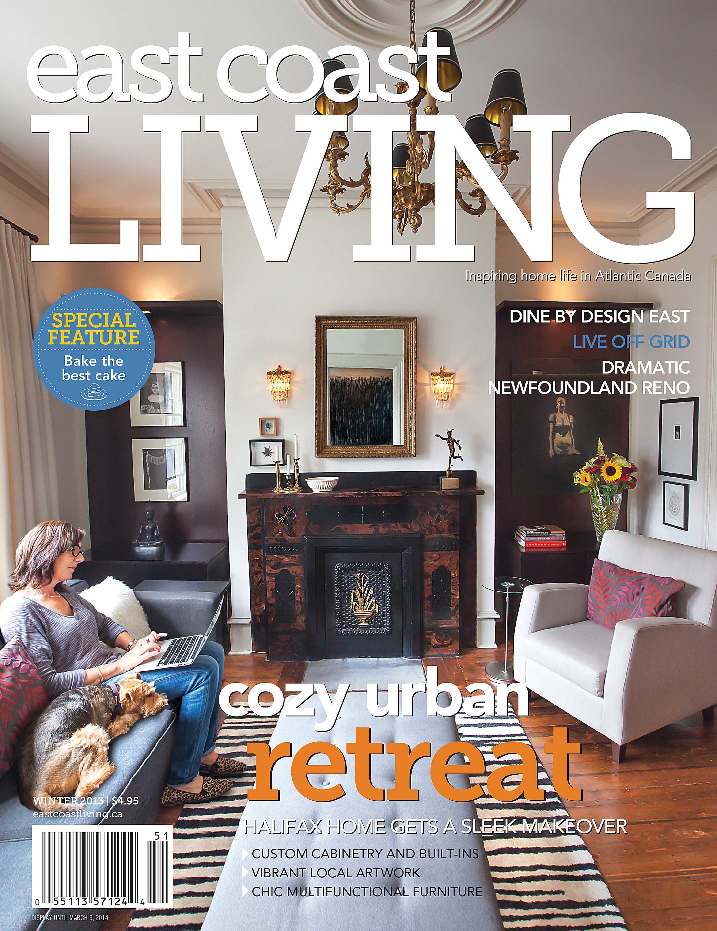 East Coast Living Front Cover 2013