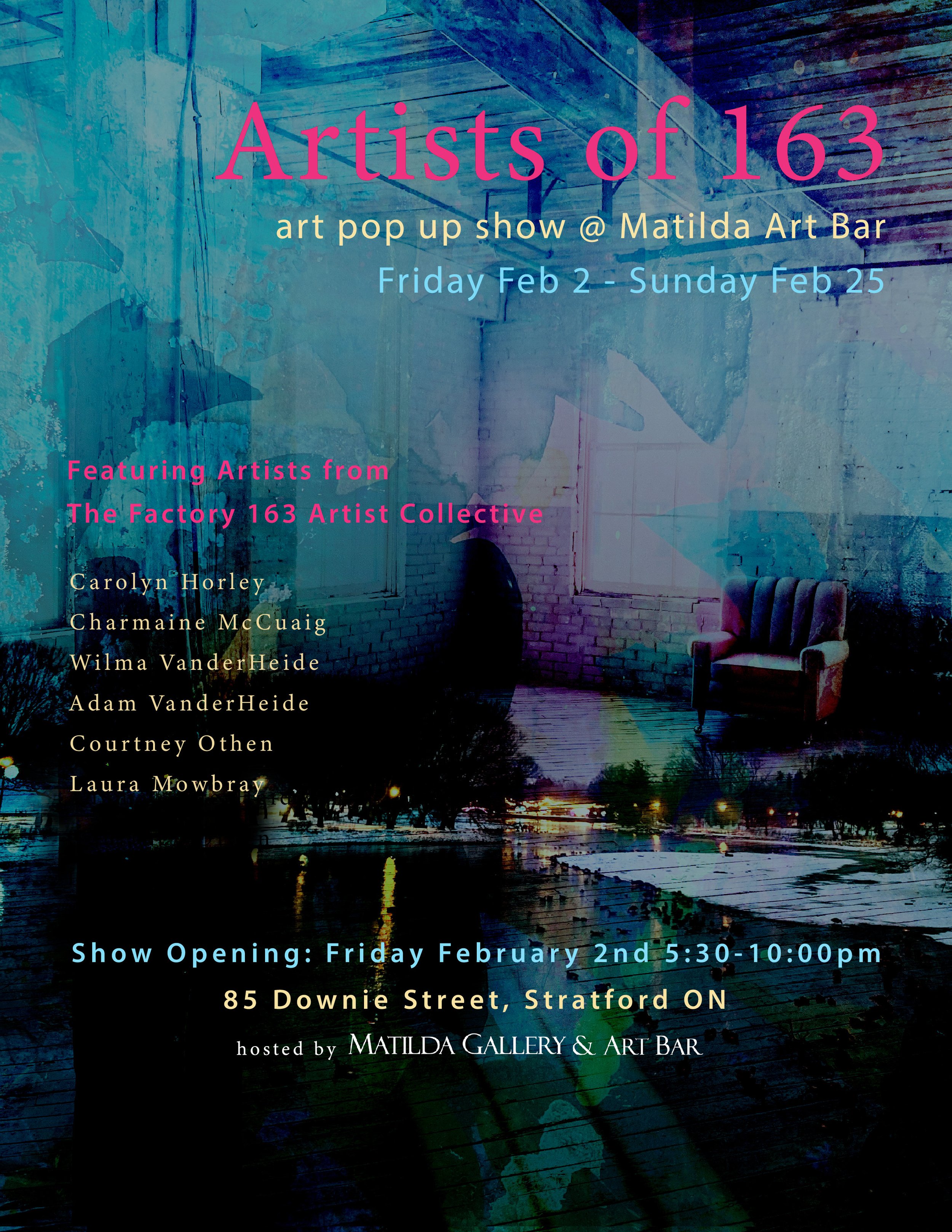 Factory 163 matilda swanson popup show