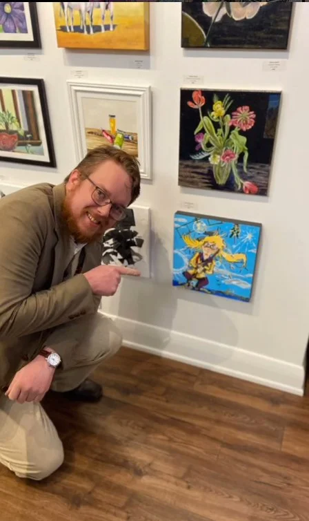 Adam VanderHeide at the Westland Gallery