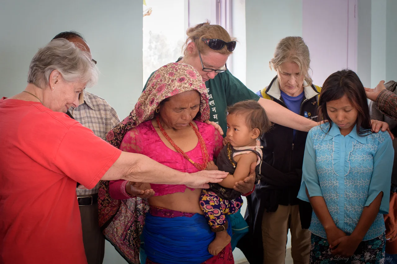 Praying for the Nepalese was a joy!