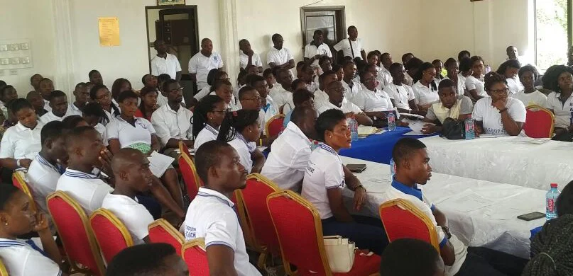 Marginalized youth in Accra attend a church training. These events create community - and hope - and help young people resist the temptations of the streets.