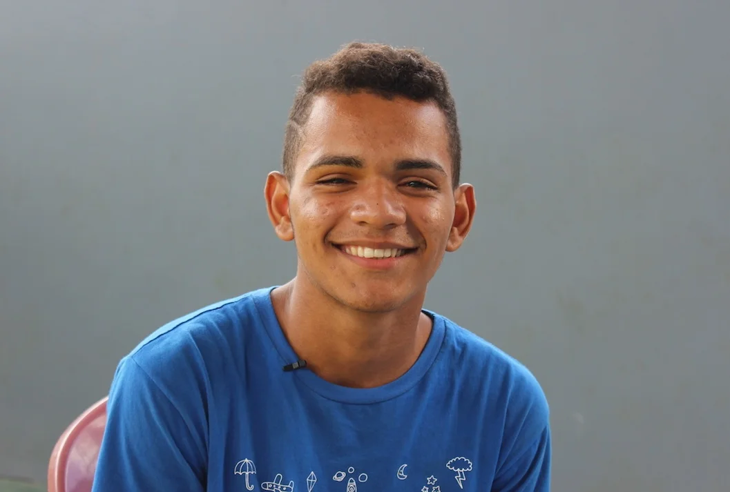 Rian has been coming to play soccer at the House of Hope for over eight years. Being part of the soccer club has had a tremendous impact on his life.