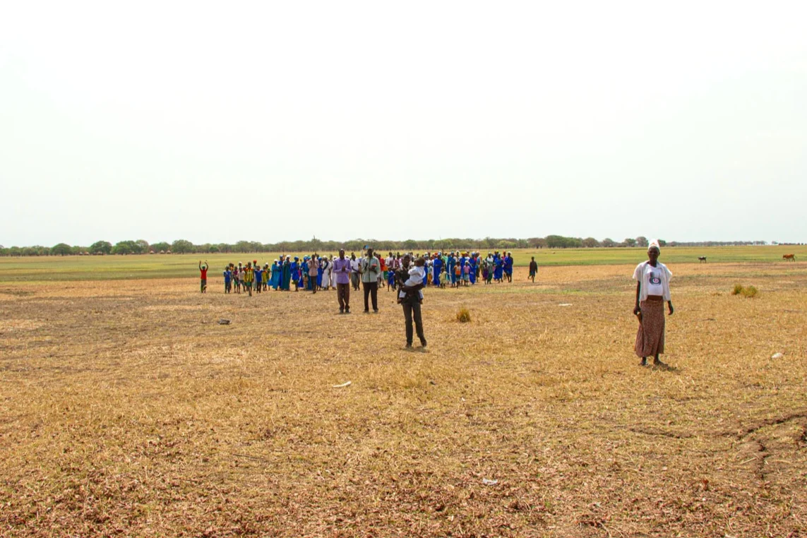 We sing Hallelujah with the Holy Spirit in us! This group in northern Ethiopia sings as they go to church.