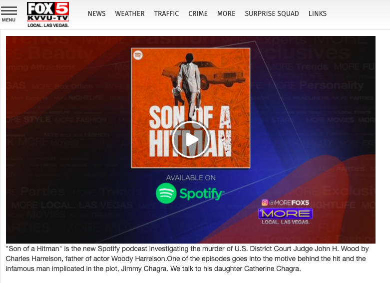 Son of a Hitman Podcast - Chagra Cavanagh Woody Harrelson Spotify