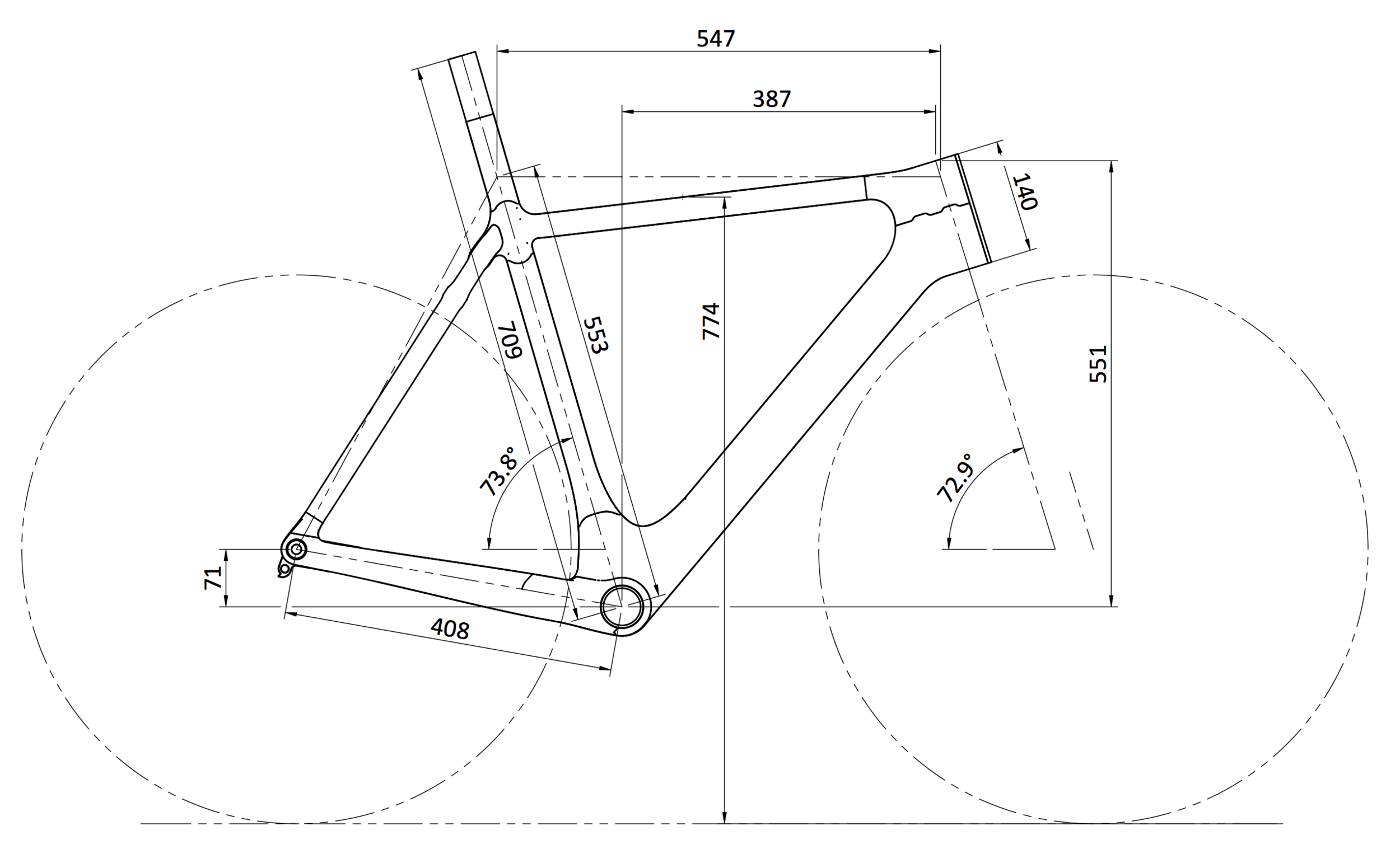 54cm Road Frame Custom Geometry.png