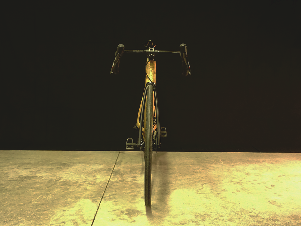 Montauk Hardwood Bikes, Front View.png