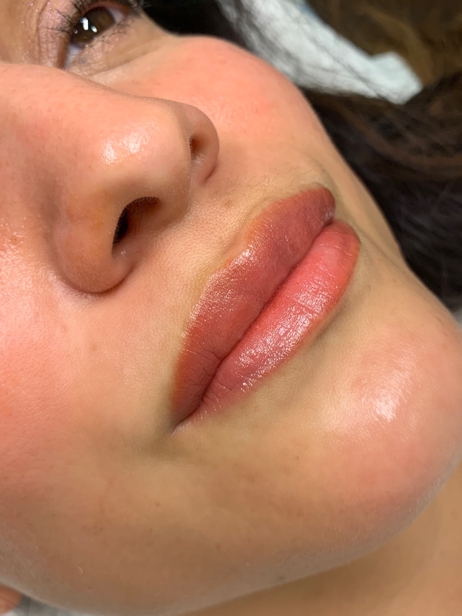 Professional Lip Blushing Services  Contouring Procedure