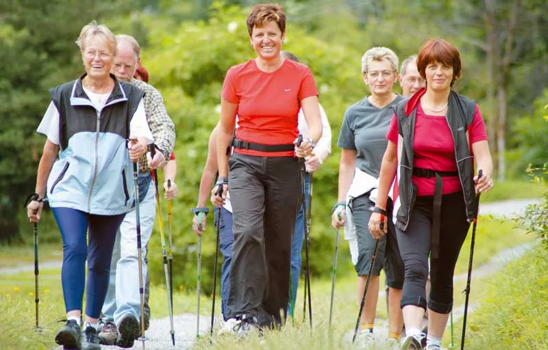 Nordic Walking is a great way to get more active and meet new frielnds