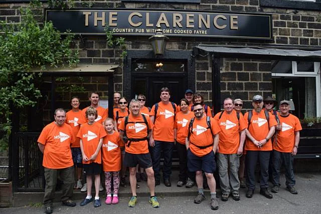 A UCrew training day for a charity mountain challenge