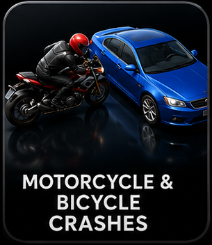 Motorcycle and Bicycle crashes