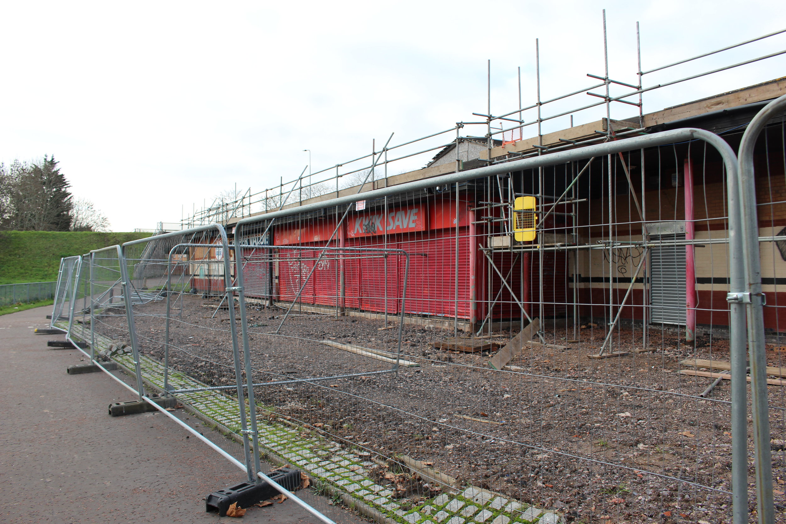 What! developing derelict St Mellons Kwik Save site