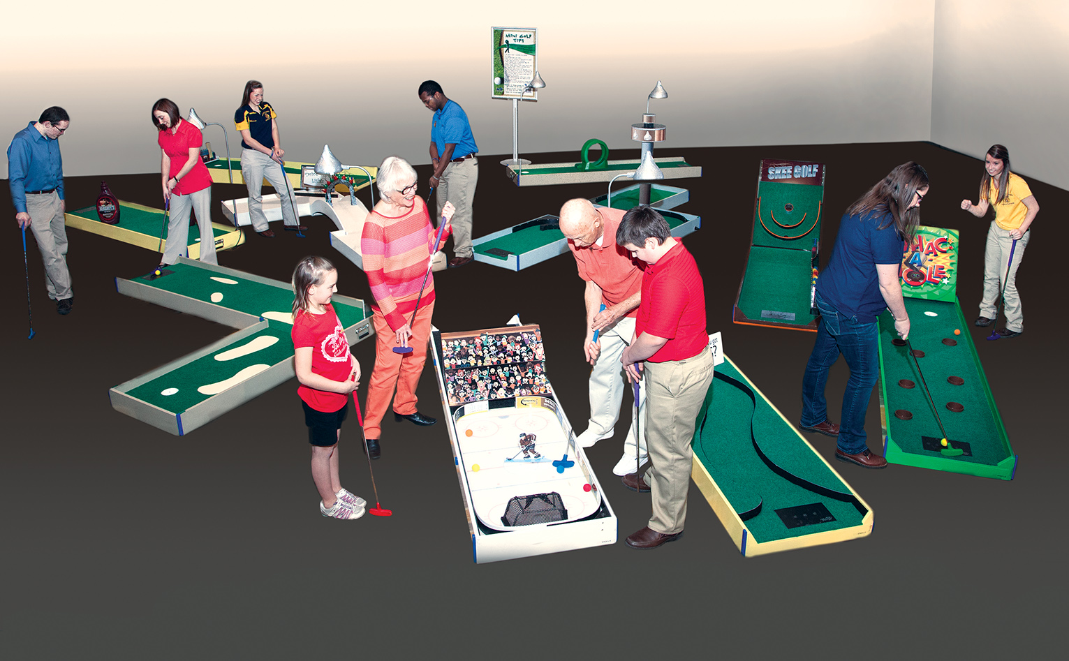 9-Hole Mini Golf Course
