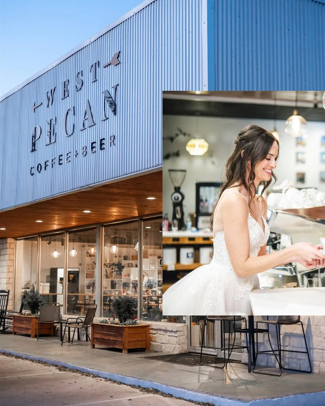 One night at a coffee shop, where they first met, I got to watch my beautiful friend celebrate her wedding day with her person. Surrounded by their family and friends, I got to capture their love and the in between moments. 

I&rsquo;m so grateful to