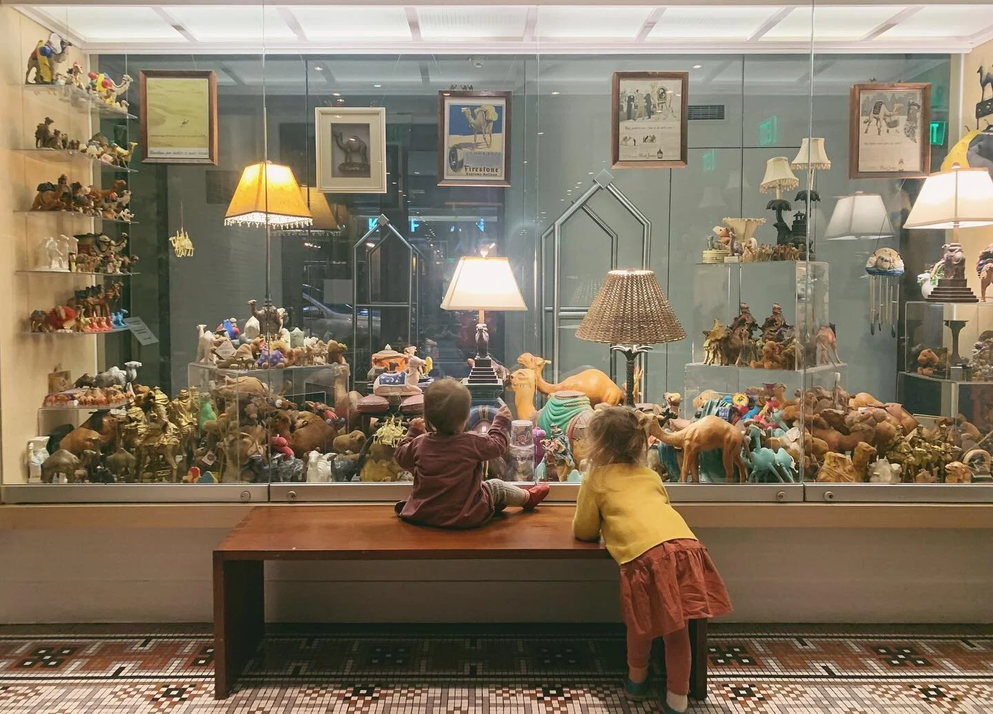 Fiona has been really into the nativity, and always asking, &ldquo;but where are the camels?&rdquo; (not always included in the average nativity setup) today, she announced, &ldquo;HERE are the camels!!!&rdquo; Henrietta adored them too.