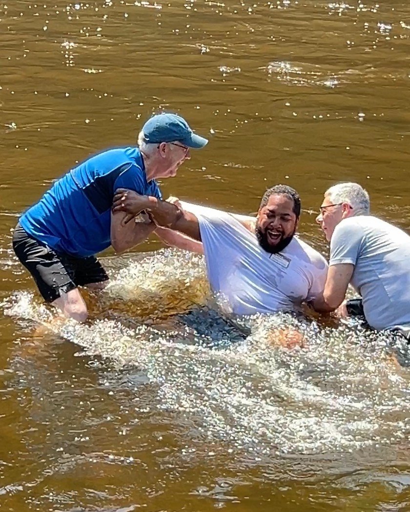 Celebrating those that gave their lives to Jesus last year at our annual church picnic. We baptized in the river and as you can see by the photos, it is always a joyful, emotional, incredible journey! 

Are you interested in getting baptized this yea