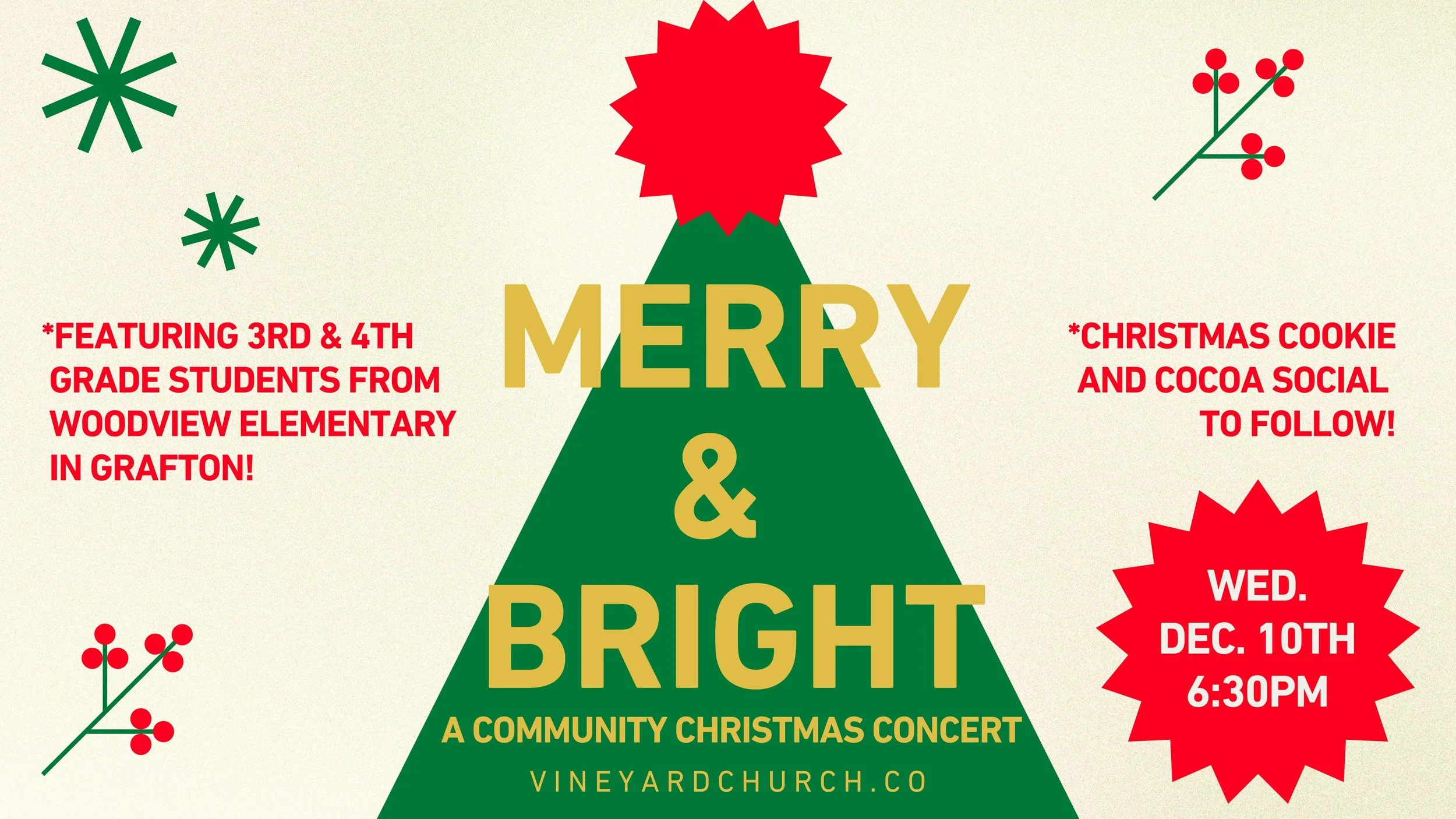 Merry &amp; Bright: A Community Christmas Concert 